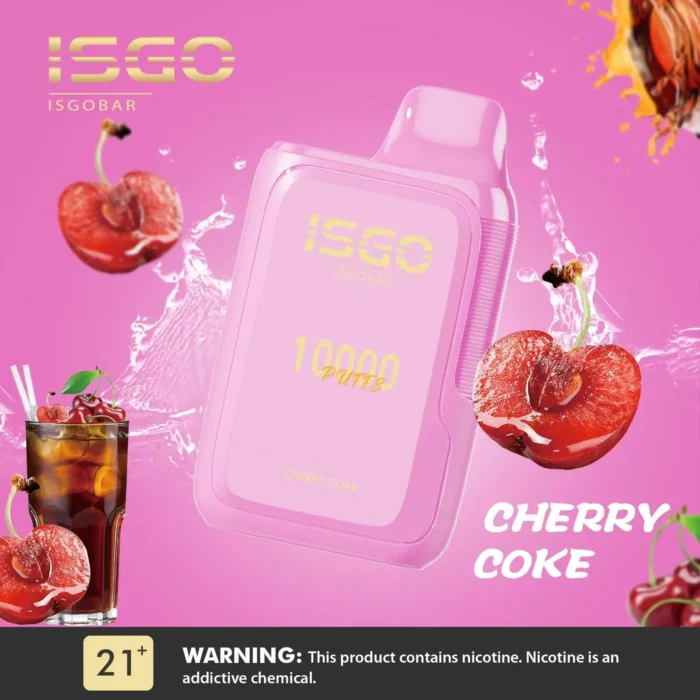 Isgo BAR 10000 puffs Cherry Coke