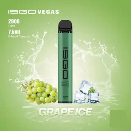 Isgo Vegas 2800 Puffs Disposable Grape Ice