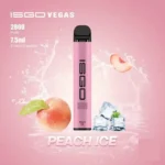 Isgo Vegas 2800 Puffs Disposable Peach Ice