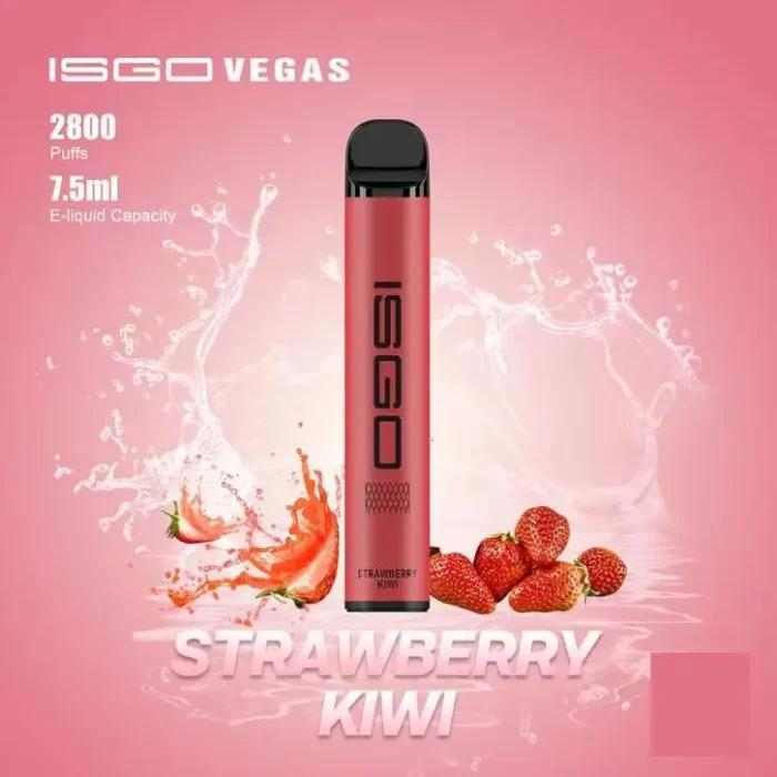 Isgo Vegas 2800 Puffs Disposable Strawberry Kiwi