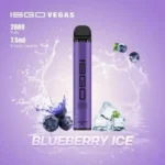 Isgo Vegas 2800 Puffs Disposable Vape Bluberry Ice