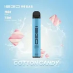 Isgo Vegas 2800 Puffs Disposable Vape Cotton Candy