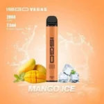 Isgo Vegas 2800 Puffs Disposable Vape Mango Ice