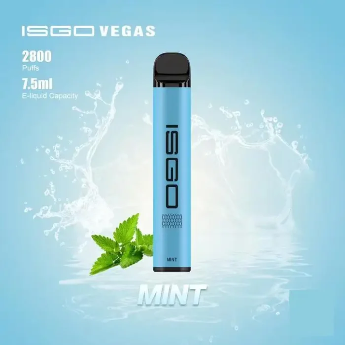 Isgo Vegas 2800 Puffs Disposable Vape Mint
