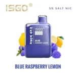Isgo york 8000 puffs Blue Raspberry Lemon