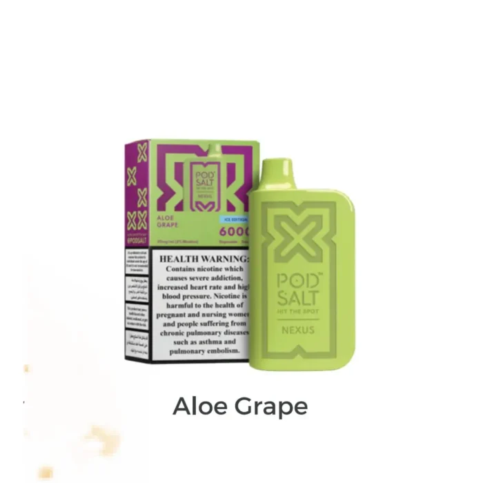 Pod Salt Nexus 6000 Puffs Aloe Grape