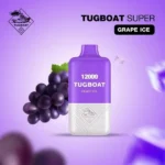 Tugboat Super 12000 Puffs Grape Ice