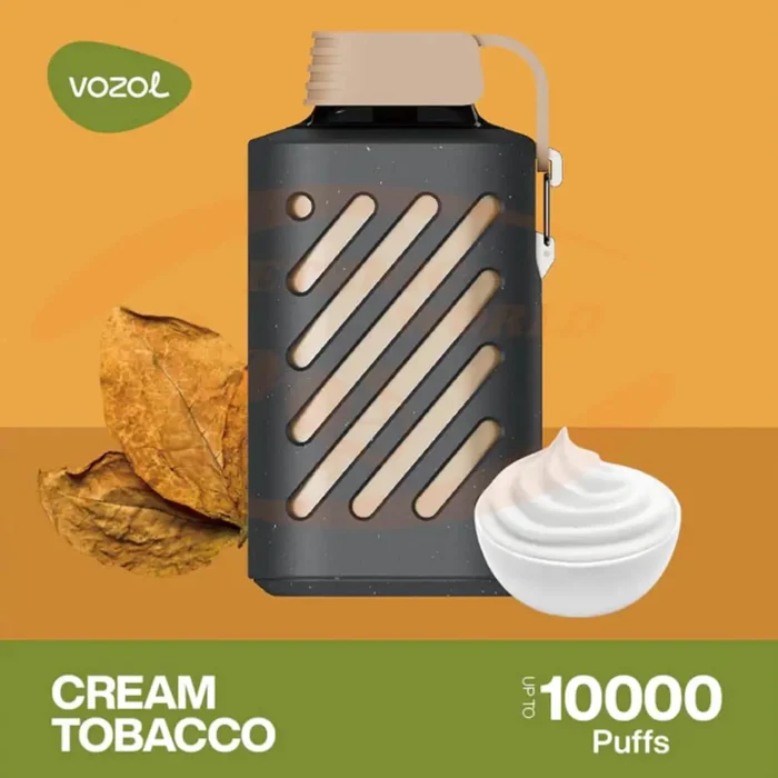 Vozol Gear 10000 Puffs Cream Tobacco