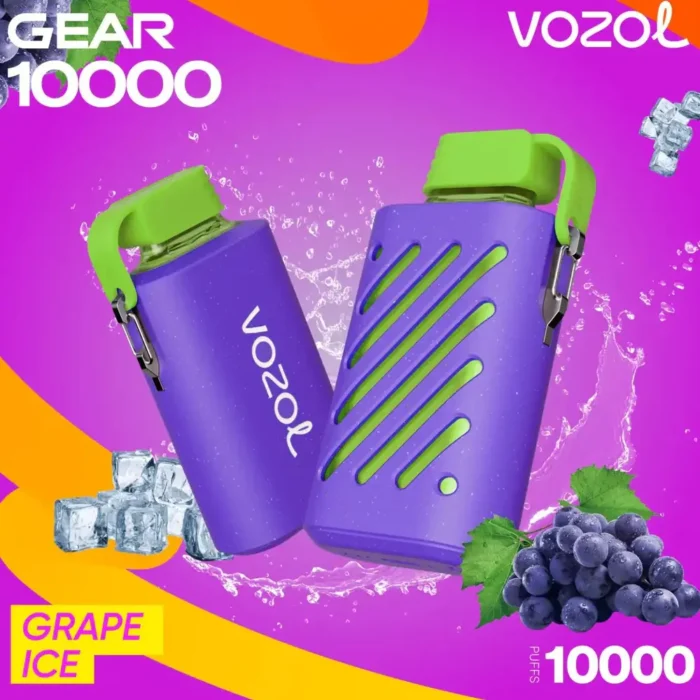 Vozol Gear 10000 Puffs Grape Ice