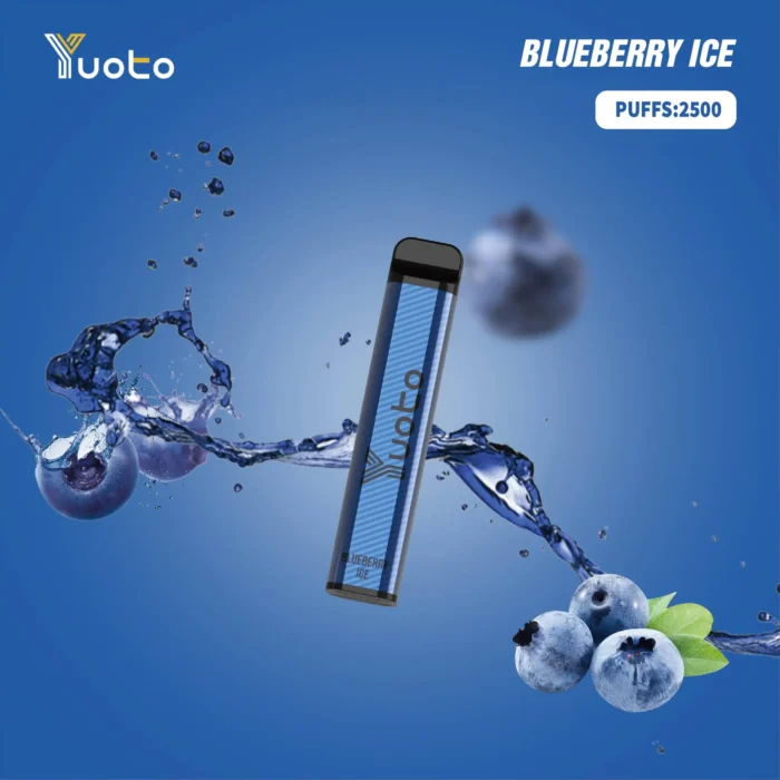 Yuoto Xxl 2500 Puffs Blueberry Ice
