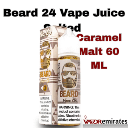 Beard 24 Vape Juice Salted Caramel Malt 60 ML