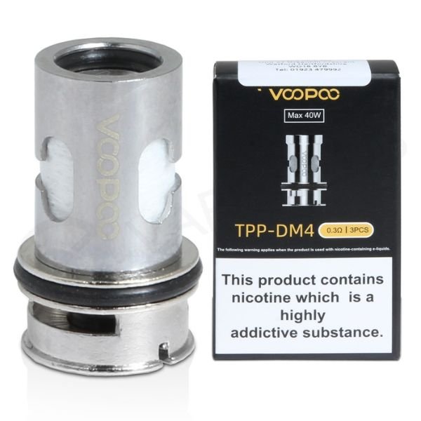 Voopoo Tpp Coil Replacement Pack 3pcs Voopoo Tpp Coil Replacement Pack 3pcs