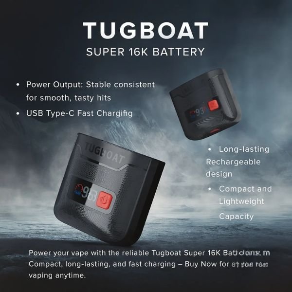 Tugboat Super 16k Battery 550mah in Dubai