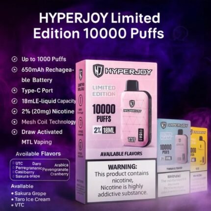 HYPERJOY Limited Edition 10000 Puffs