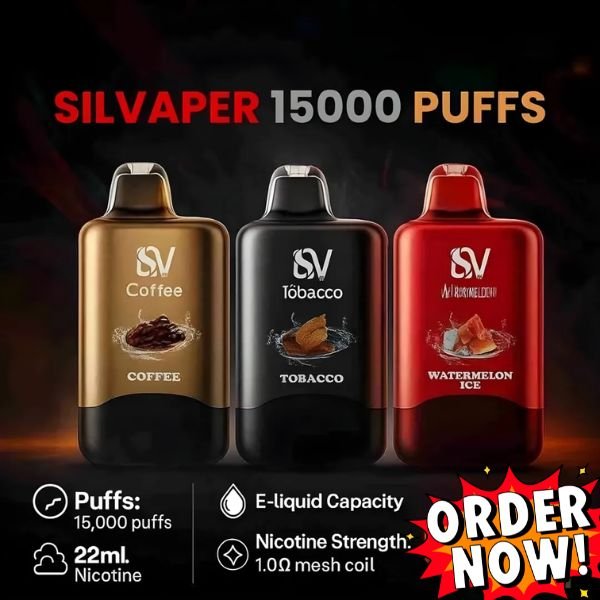 Silvaper 15000 Puffs Disposable Vape in Dubai