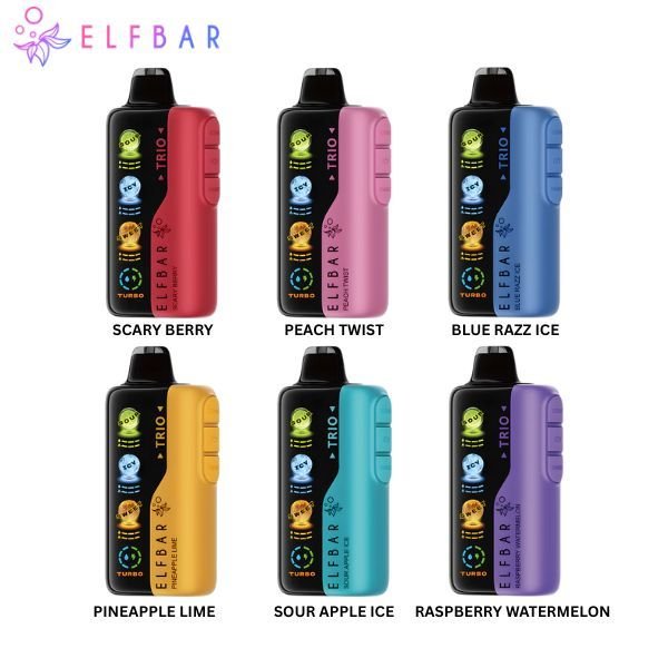 ELF BAR Trio 40000 Puffs Disposable Vape UAE ELF BAR Trio 40000 Puffs Disposable