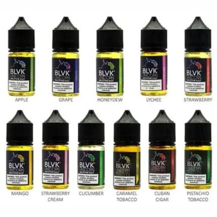 BLVK 35mg 50mg E-Liquid All Flavors