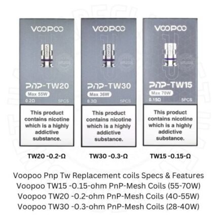 VOOPOO PNP TW Coils UAE