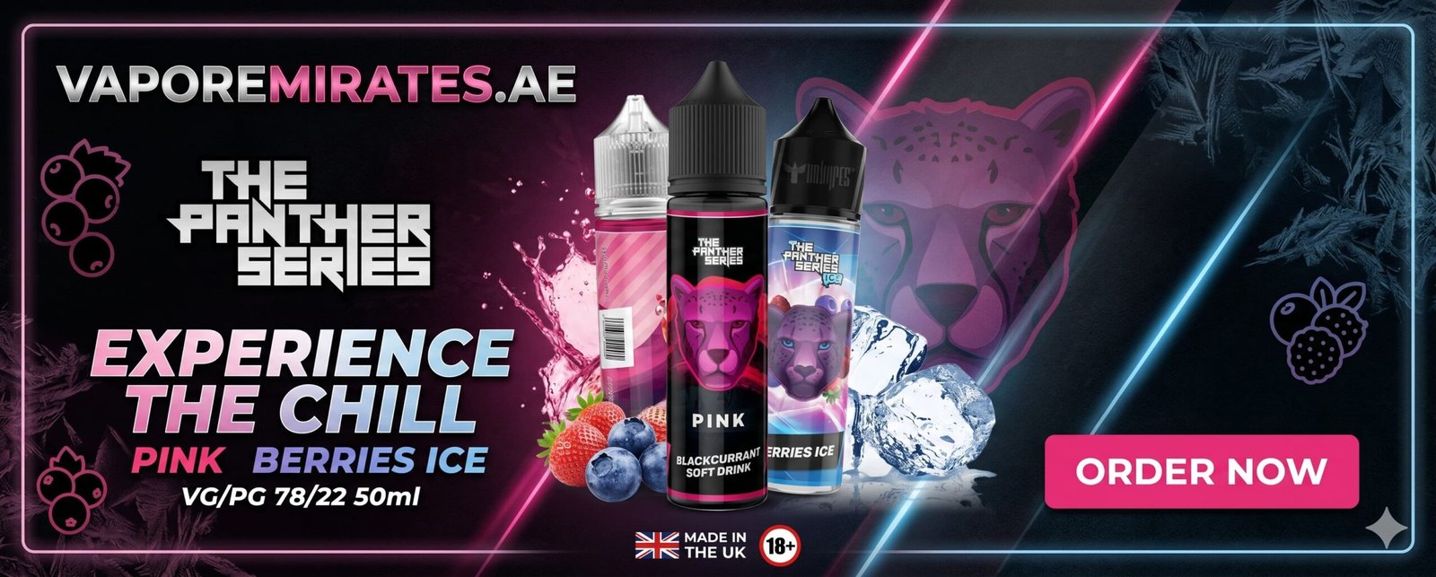 Dr Vapes E Liquid in Dubai Panther Series 60ml