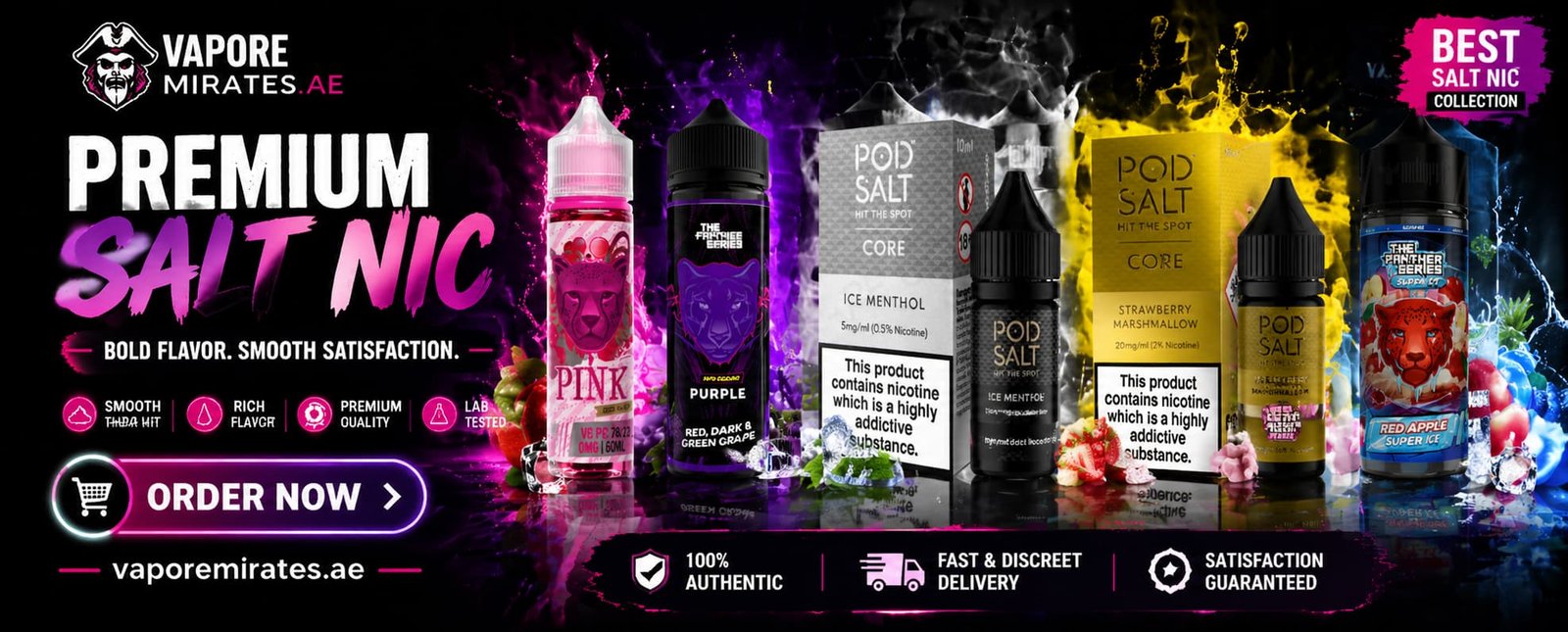Pod Salt Vape Liquid in Dubai
