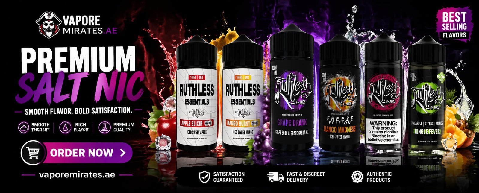 Ruthless E-Juice 120ml