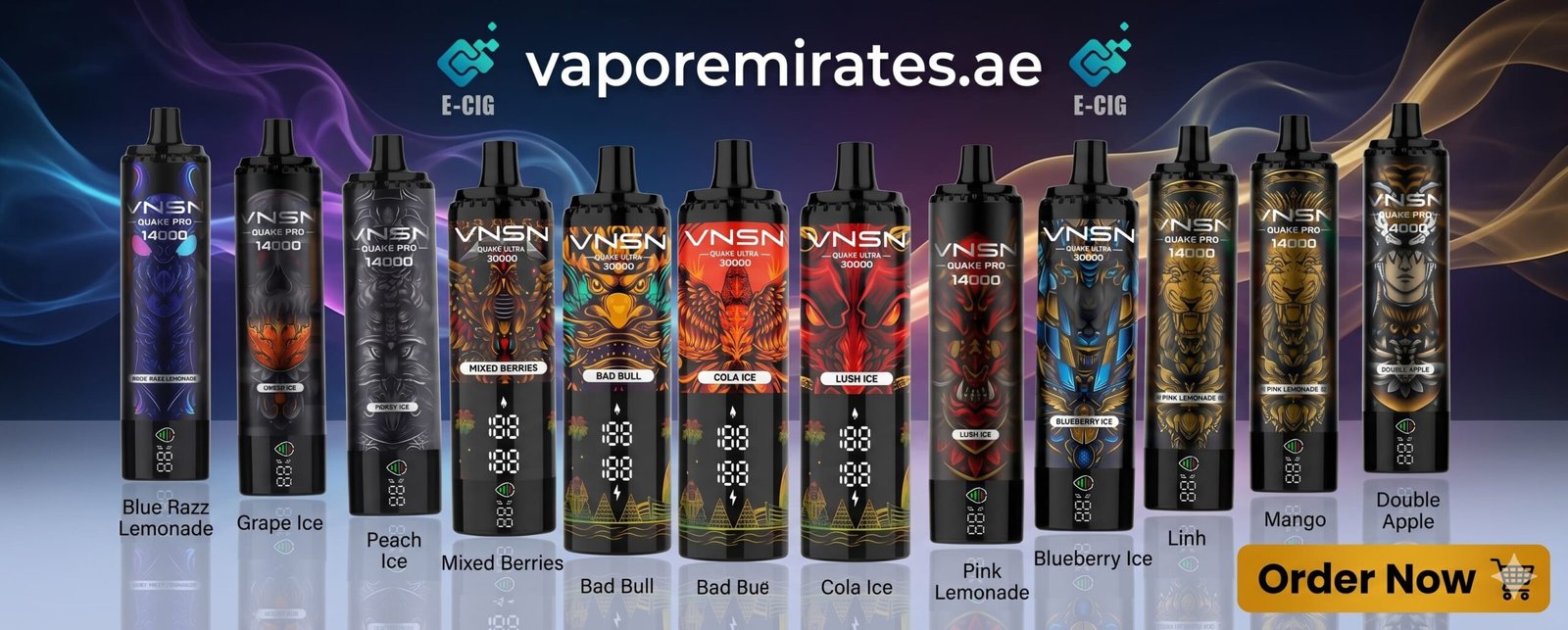 VNSN Quake Disposable Vape in Dubai