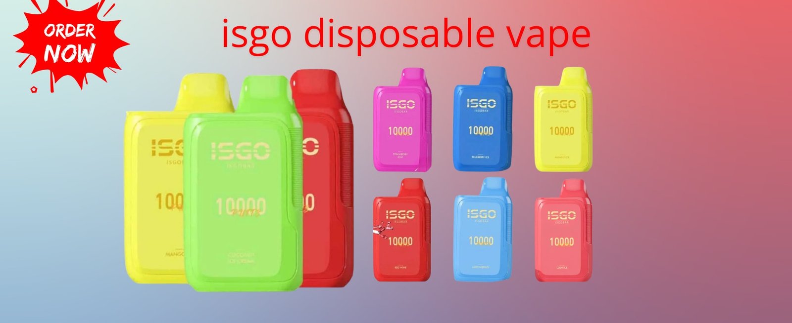 isgo disposable vape