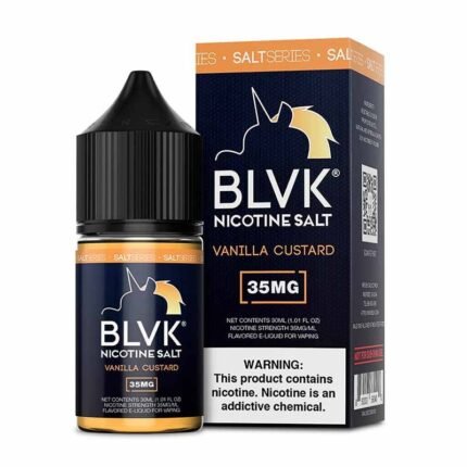 Now BLVK Vanilla Custard 30ml