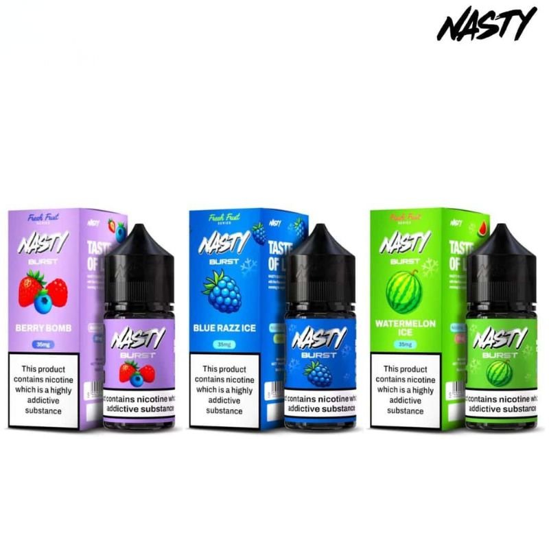 Nasty Burst 30ml Salt Nic Buy Original in Dubai, UAE Nasty Burst 30ml Salt Nic