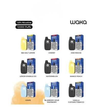 WAKA Nova 12000 Puffs 18MG Disposable